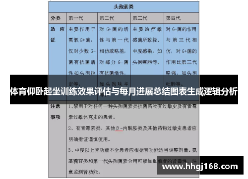体育仰卧起坐训练效果评估与每月进展总结图表生成逻辑分析